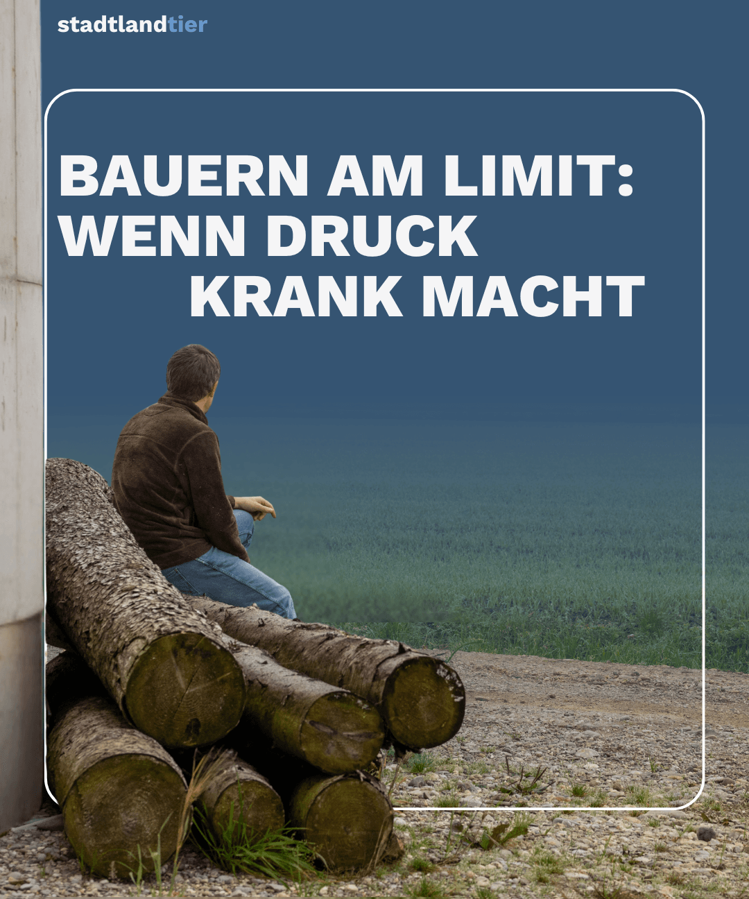 Bauern am Limit: Wenn Druck krank macht